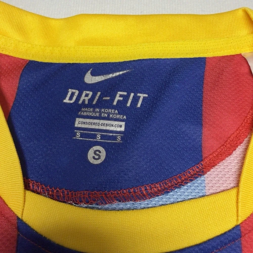 2010-11 Nike Barcelona FCB Soccer Kit Jersey Small S Futbol‎ Soccer Authentic